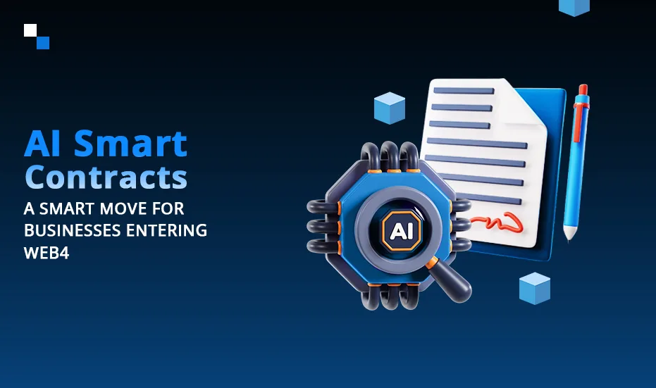 Contrats intelligents IA, générateur de contrats intelligents IA, audit de contrats intelligents IA, société de développement de contrats intelligents, services de développement de contrats intelligents, société d'audit de contrats intelligents
