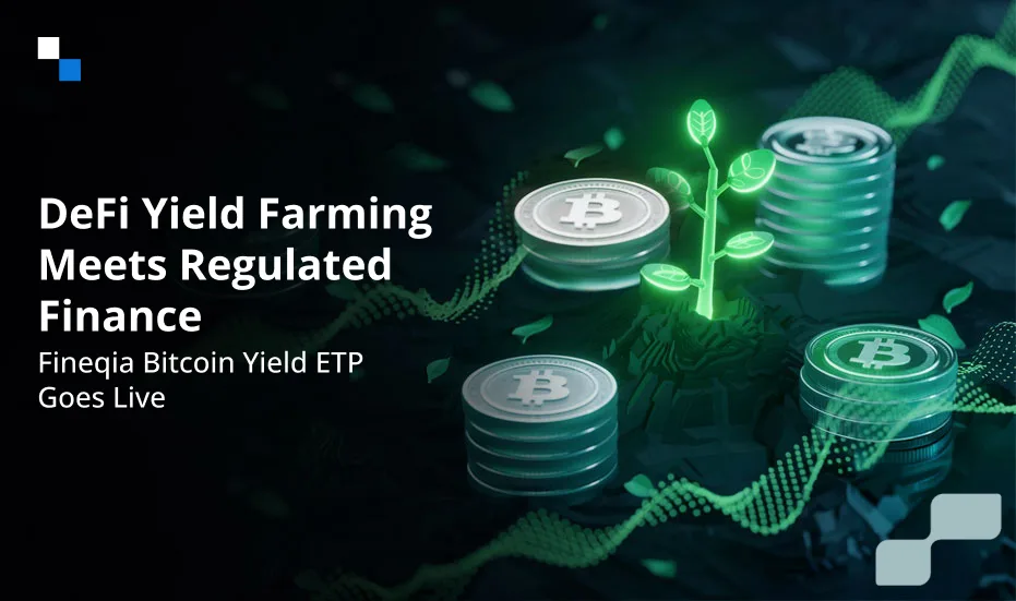 L'agriculture de rendement DeFi rencontre la finance réglementée. L'ETP Fineqia Bitcoin Yield est lancé.