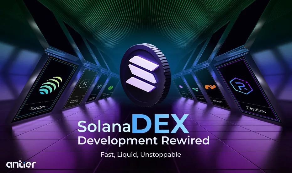 Sepanduk Pembangunan Solana DEX