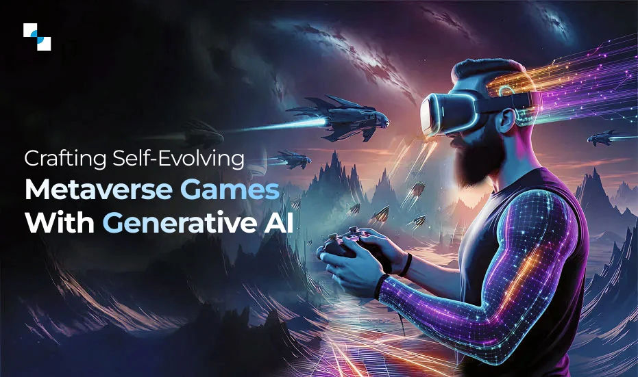 Crafting Self Evolving Metaverse Games With Generative AI