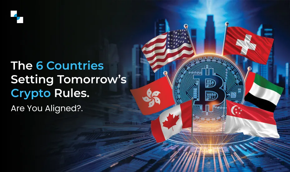 Kuusi maata, jotka asettavat huomisen kryptosäännöt