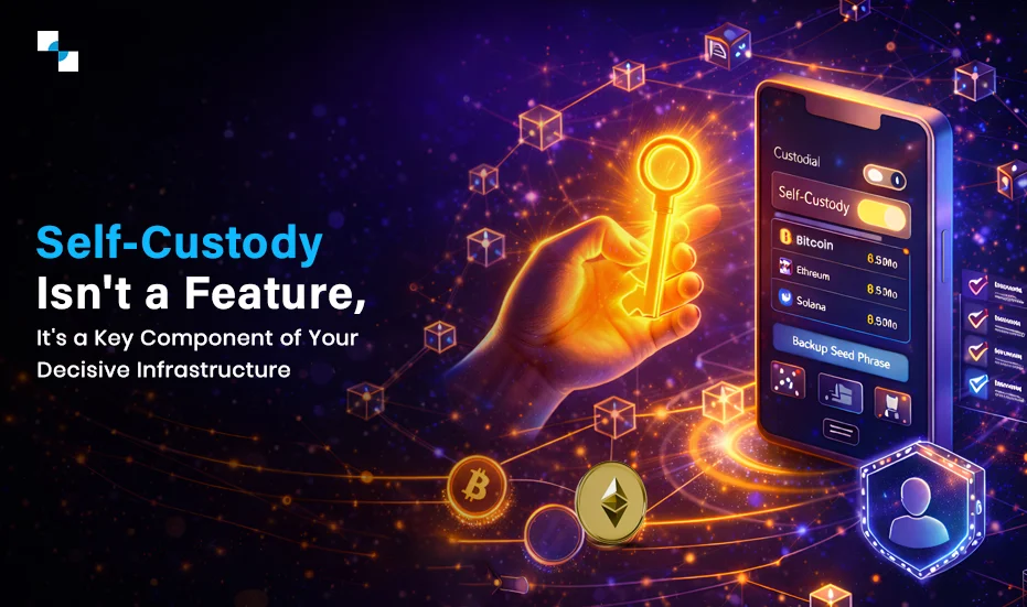 Self Custody Isn't a Feature, It's a Key Component of Your Decisive Infrastructure