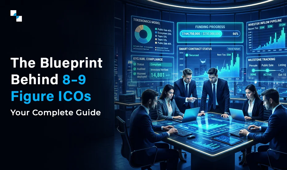 The Blueprint Behind 8–9 Figure ICOs