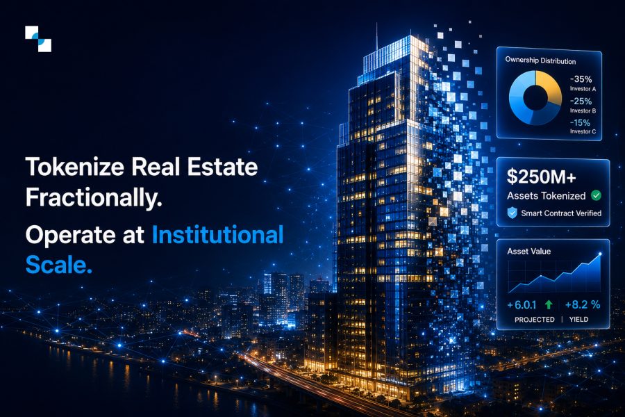 Tokenize Real Estate Fractionally. Operate at Institutional Scale.