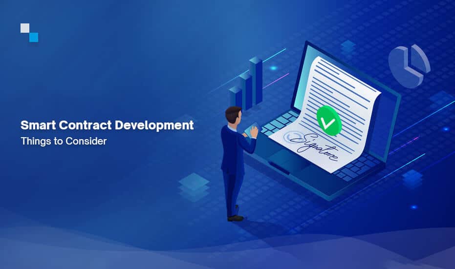 Smart contract application development