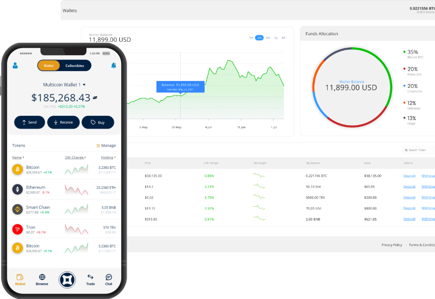 Cryptocurrency Wallet Development