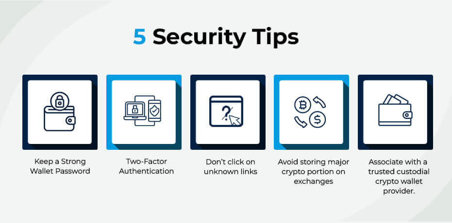 Security Tips of Custodial Crypto Wallets