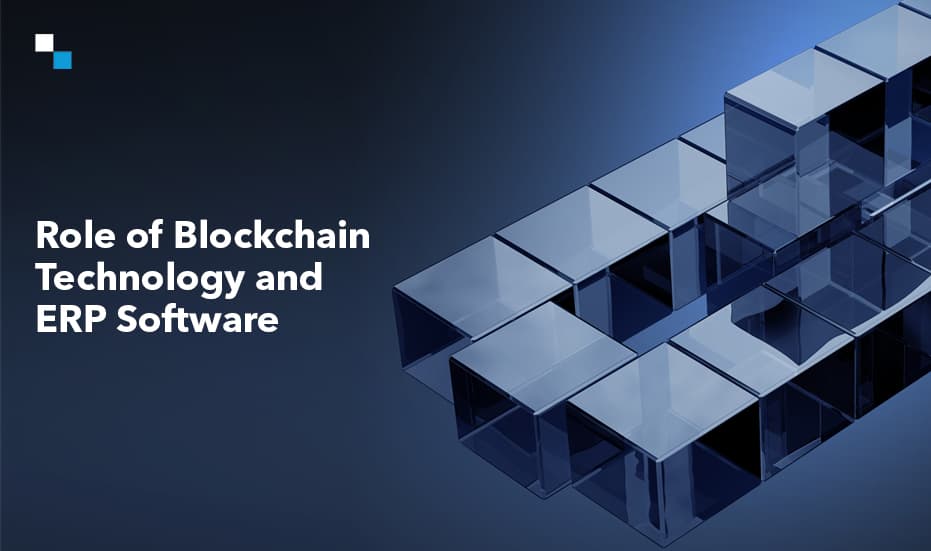 Role of Blockchain Technology And ERP Software Banner