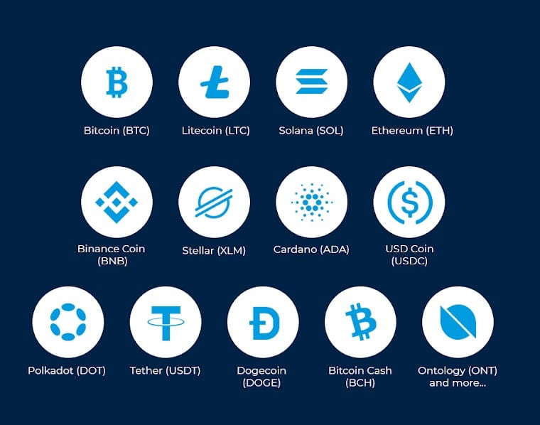 Currencies Supported by Crypto Wallets