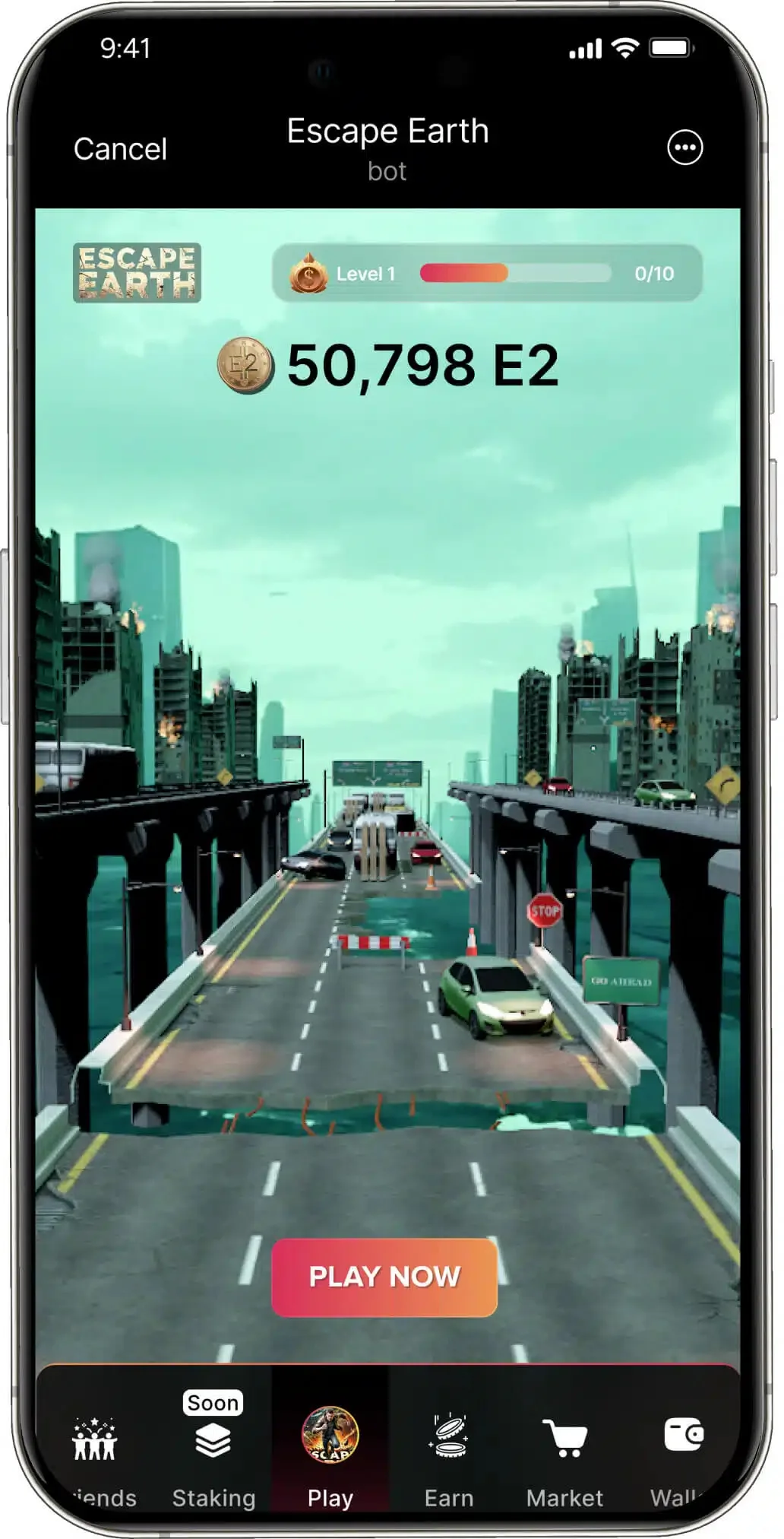 Kurkistus Escape Earth -tapahtumaan